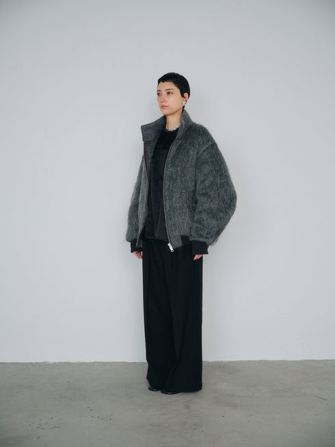 center press wide pants - virgin wool